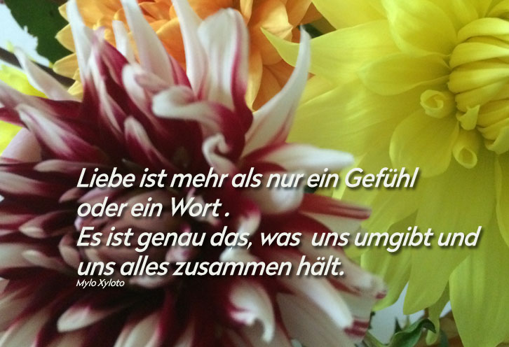 Liebe ist mehr als nur ein Gefühl - Spruch Mylo Xyloto