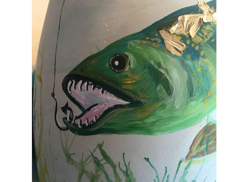 Zander Urne von Harry