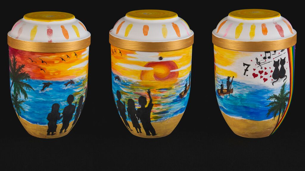 Meine erste Urne - für meinen Dad